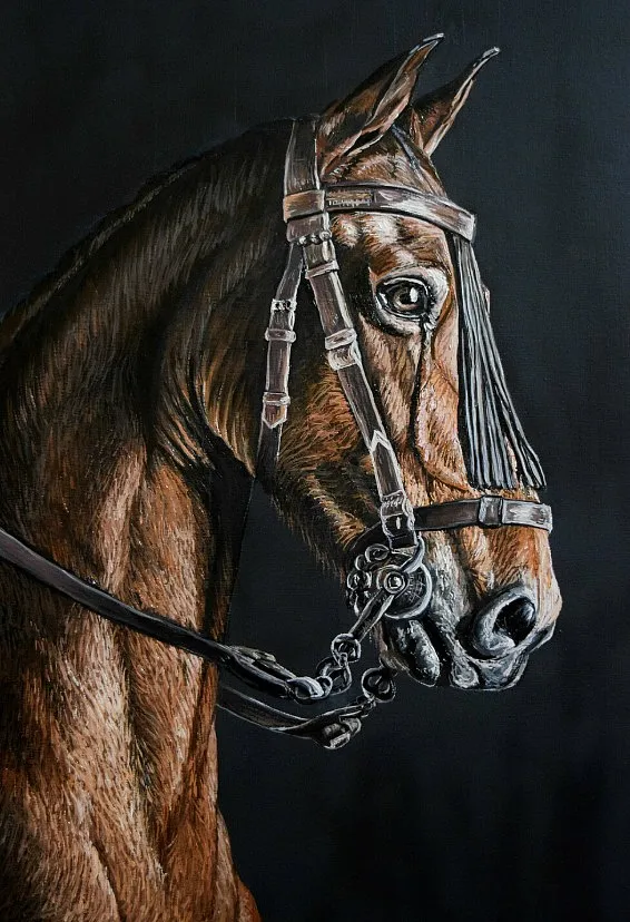 Image of Horse by Elena Adele Dmitrenko, part of the Animals series
