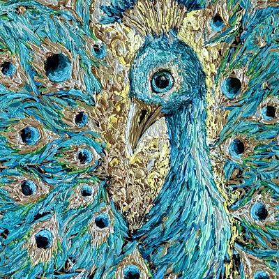 Majestic Aqua Peacock
