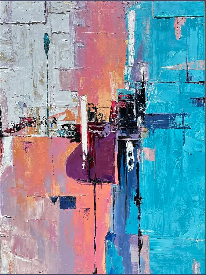 Image of Next Journey by Elena Adele Dmitrenko, part of the Abstraction series