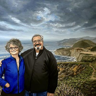Commission Couple Portrait