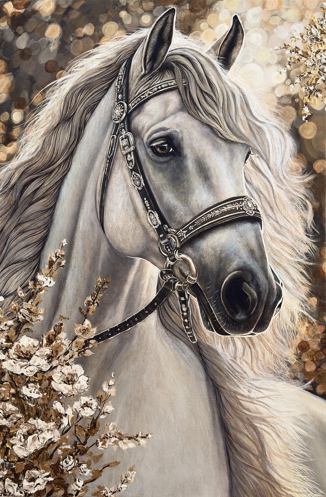 Majestic Horse . Magic Garden