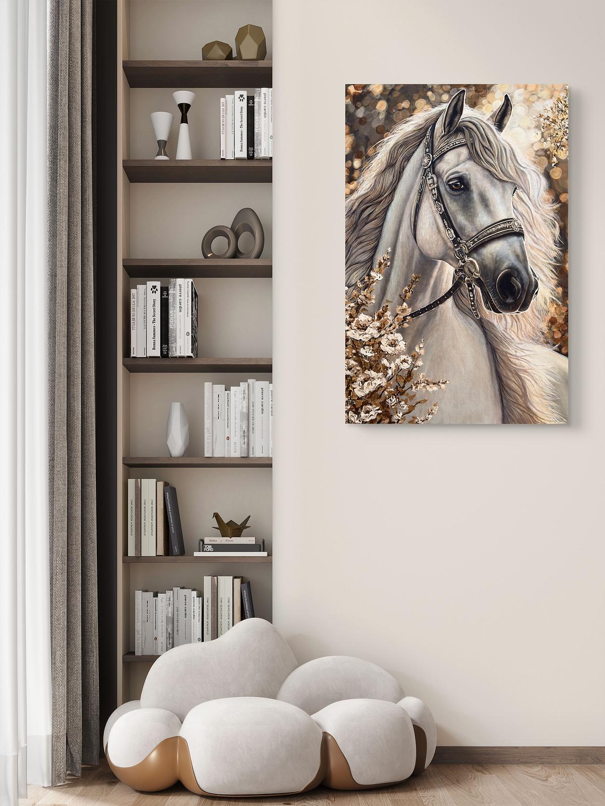 Majestic Horse . Magic Garden