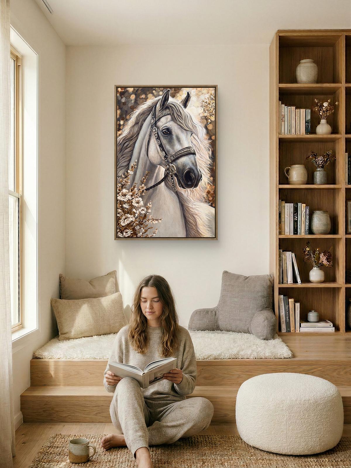 Majestic Horse . Magic Garden